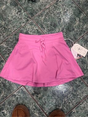 Blogilates Pink Athletic Skort with Drawstring size S NWT